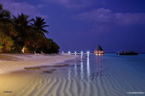 Пляж ночью