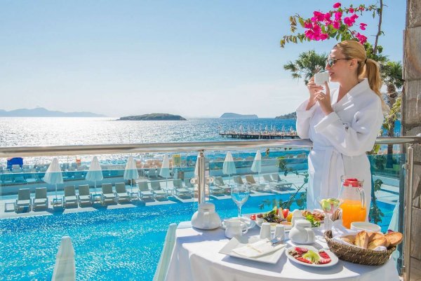 Шикарный отель в Турции