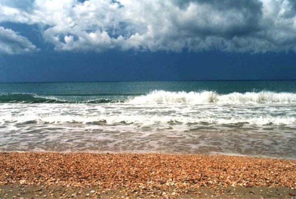 Краснодарский край Анапское море черное