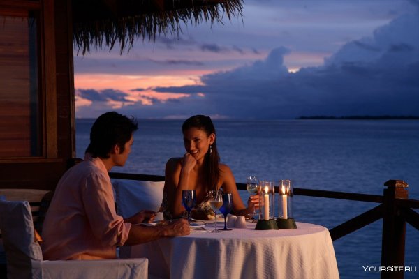 Романтический вечер у моря