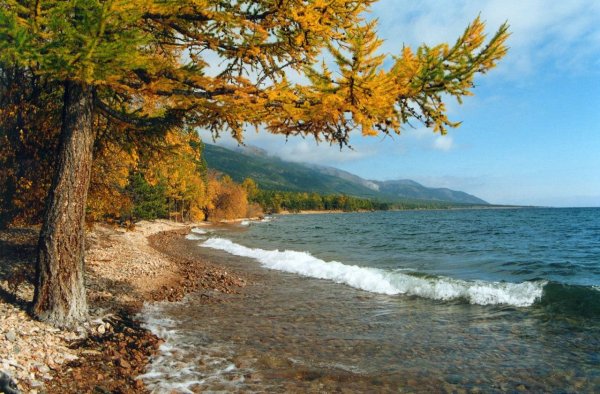 Море осенью