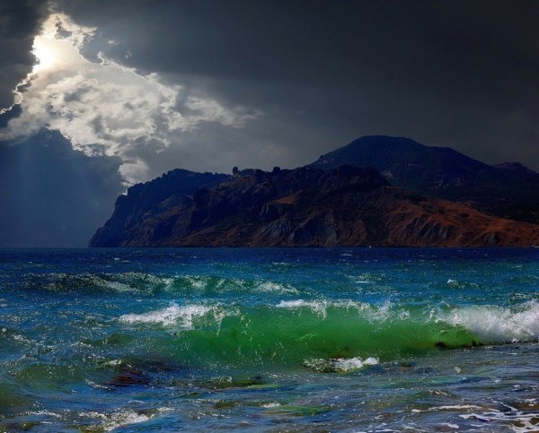 Тасманово море скалы