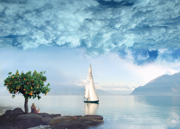 Море солнце