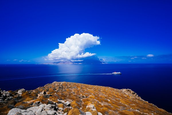 Красивый вид на море