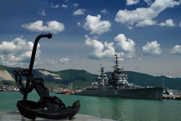 Ночной Новороссийск набережная