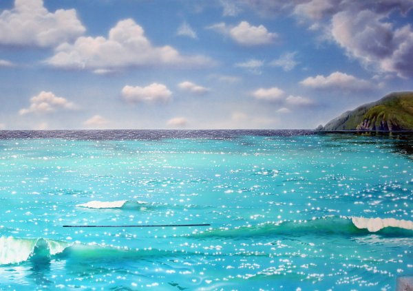 Красивое теплое море