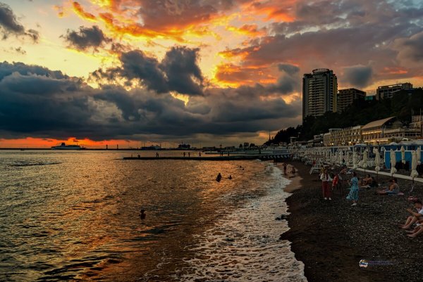 Сочи Адлер закат