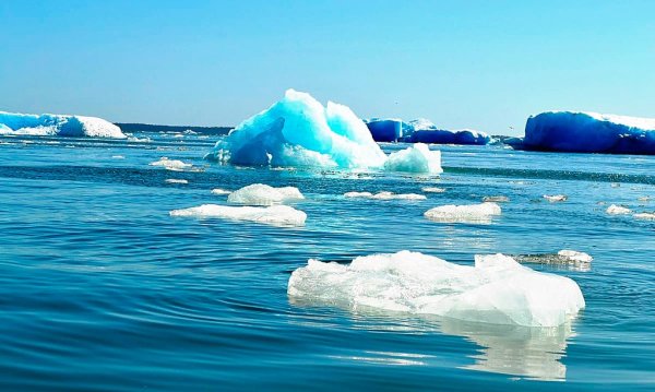 Льдина в океане