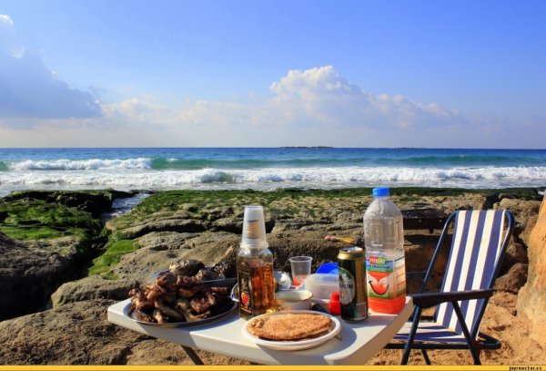 Бокал вина на природе