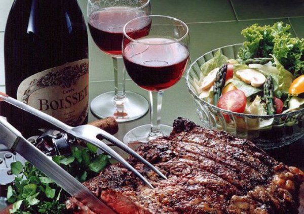 Шашлык и бухло