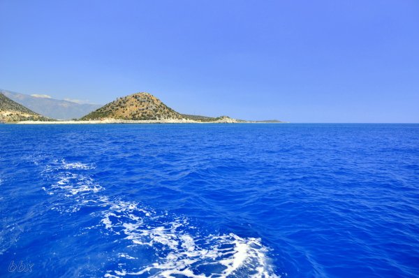 Синее море фото