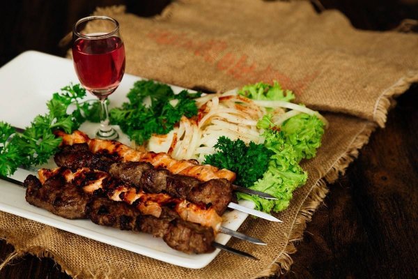 Шашлыки на закате