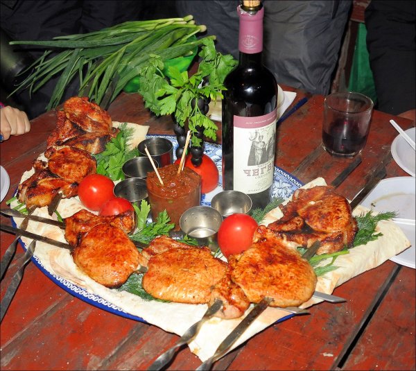 Вино на берегу моря