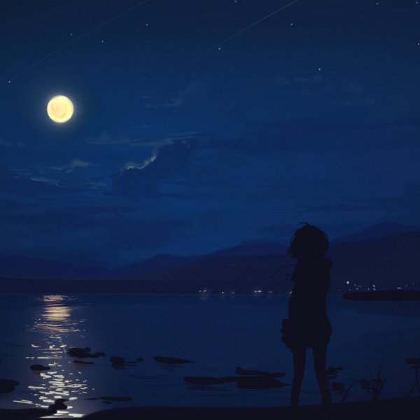 Ночь в море