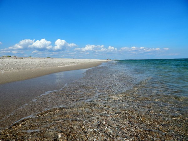 Белая скала Семеновка Азовское море