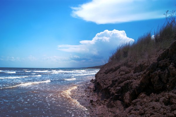 Азовское море белые Пески