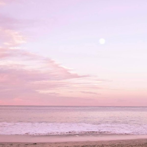 Розовый закат