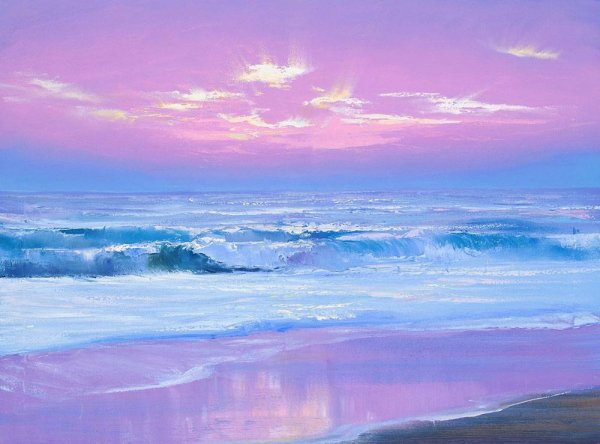 Розовое небо