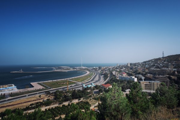 Каспийское море Баку пляж