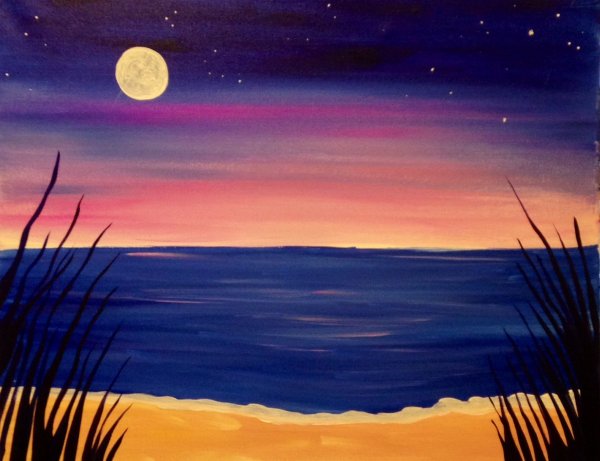 Море карандашом