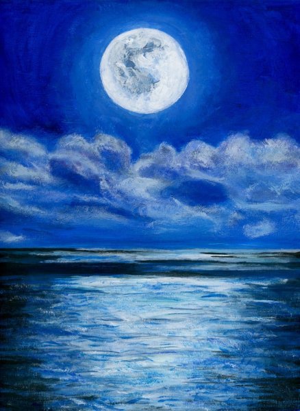 Море рисунок