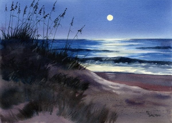 Вода гравюра