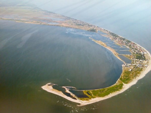 Азовское море Белосарайская коса