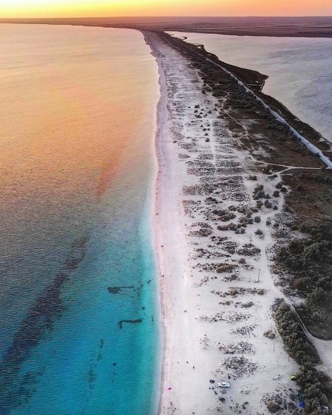 Крымские Мальдивы коса Беляус