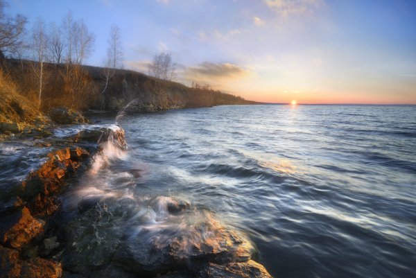 Жигулевское море, село Ягодное, Самарская область