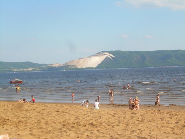 Жигулёвское море Тольятти пляж