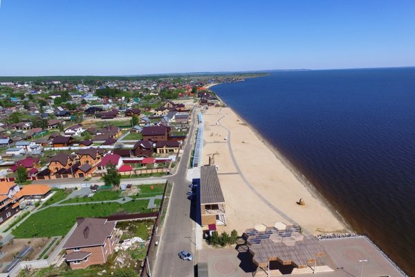 Пляж Камское море в Лаишево
