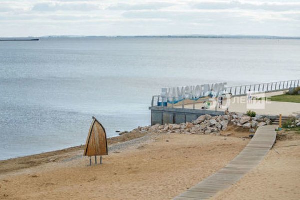Пляж Камское море в Лаишево