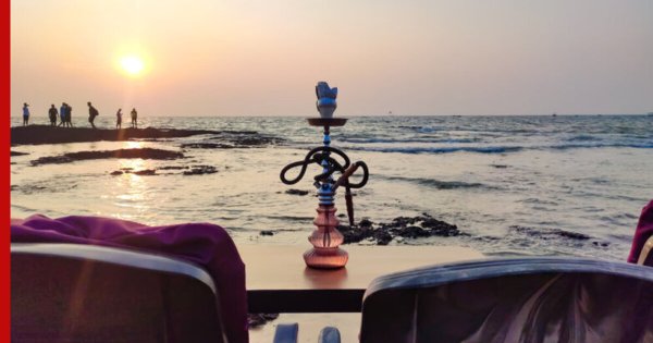 Кальян на пляже