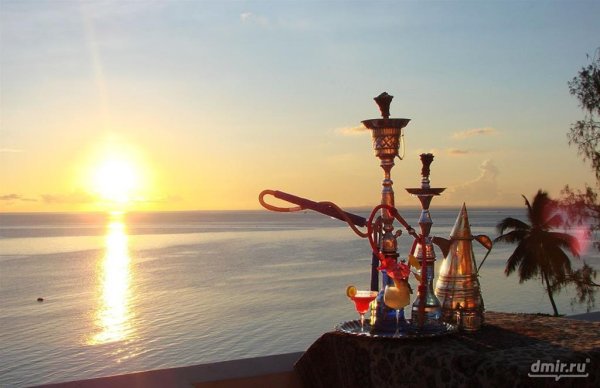 Кальян море закат