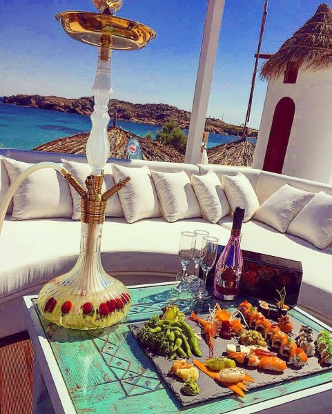 Кальян в горах