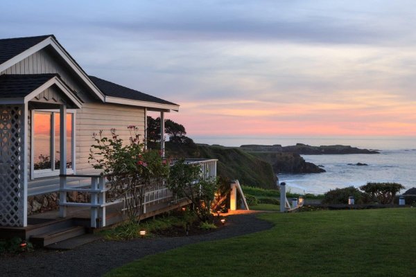 Пляж пальмы домики