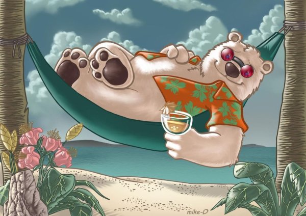 Мультяшки на пляже