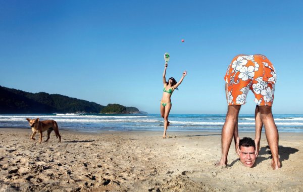 Отдых на море смешные