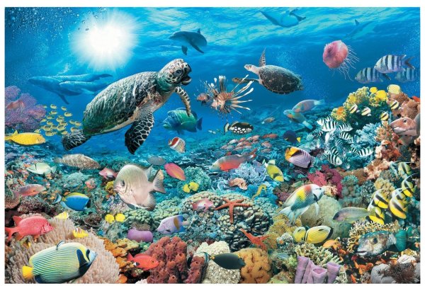 Пазл подводный мир 2000 Равенсбургер