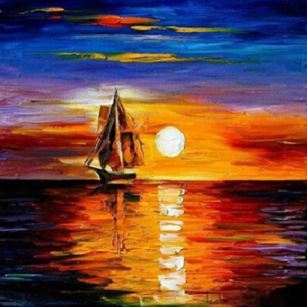 Морской пейзаж для детей