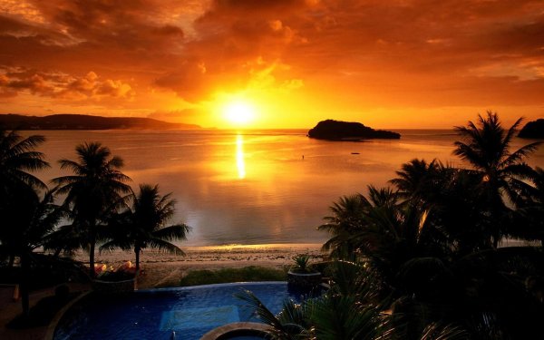 Сансет Бич Мальдивы