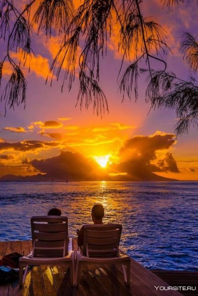 Красивый закат