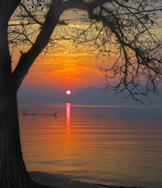 Вечернее море