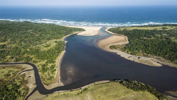 Река в Анапе впадает в море