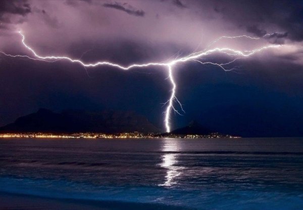 Гроза над морем