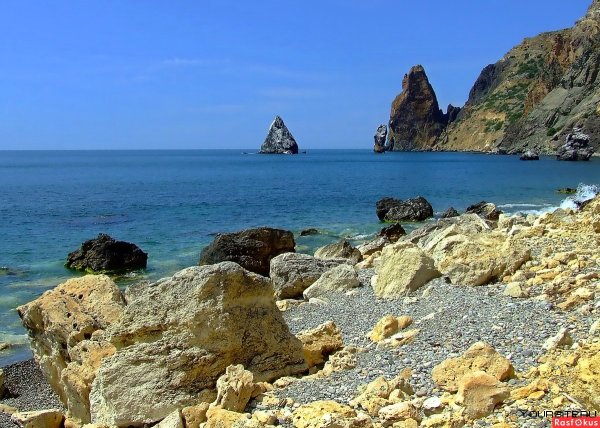 Черное море Севастополь мыс Фиолент