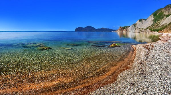 Крым теплое море