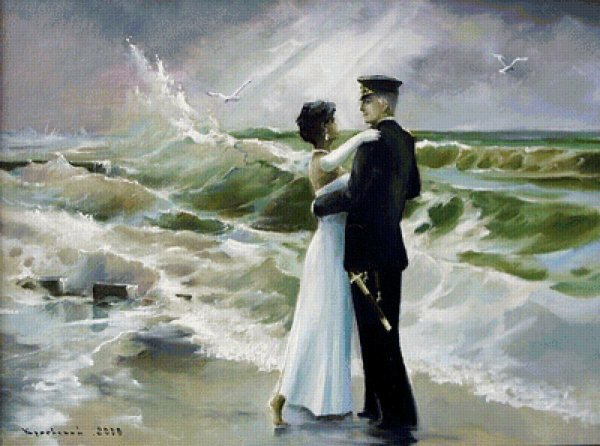 Краевский Владимир художник море