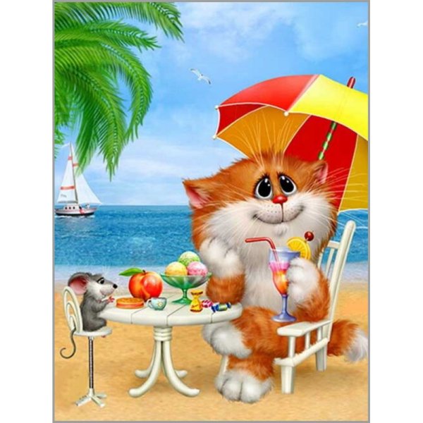 Надпись на песке