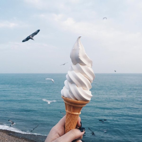Плед мороженое